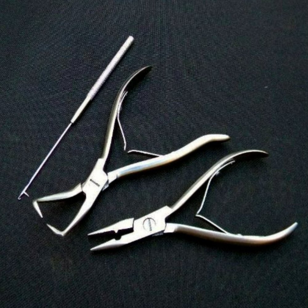 Professional Hair Extension Tools 3pcs Set